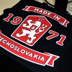 výroba trička Made In Czechoslovakia